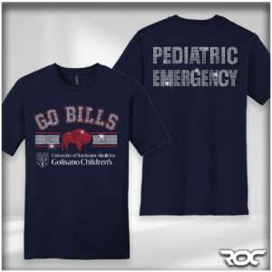 'Go Bills' Bling T-Shirt - Navy