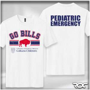'Go Bills' T-Shirt - White