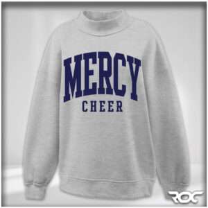 Mercy Cheer Oversized Mockneck Sweatshirt