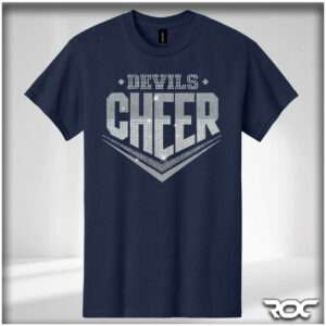 Devils Cheer Bling T-Shirt