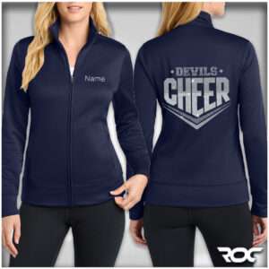 Devils Cheer Bling Warm-Up Jacket