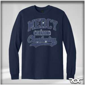 Mercy Cheer Bling Long Sleeve T-Shirt
