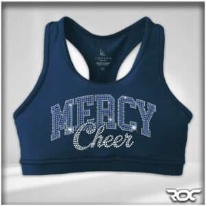 Mercy Cheer Bling Sports Bra