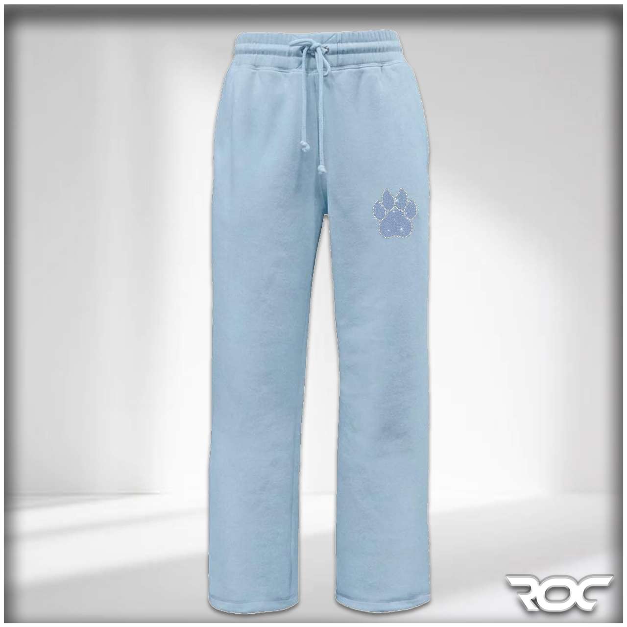 Mercy Cheer Bling Sweatpants – Light Blue