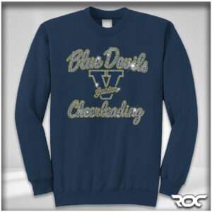 Victor Jr. Cheer Bling Crewneck Sweatshirt
