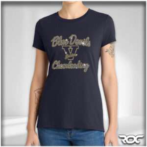 Victor Jr. Cheer Bling Ladies T-Shirt