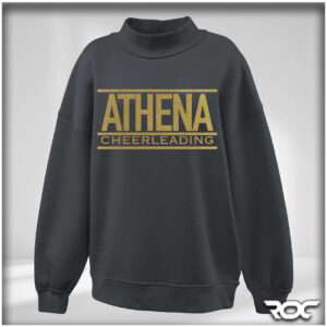 Athena Cheer Oversized Mockneck Sweatshirt