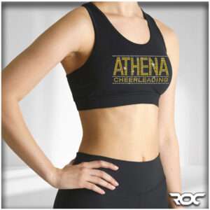 Athena Cheer Bling Sports Bra