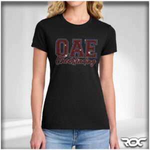 OAE Cheer Bling Ladies T-Shirt