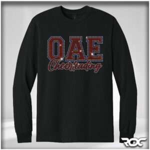 OAE Cheer Bling Long Sleeve T-Shirt