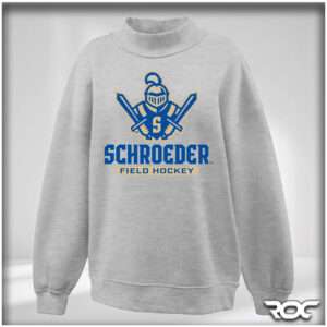 Schroeder Field Hockey Pennant Oversized Mockneck
