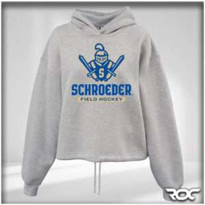 Schroeder Field Hockey Pennant Waist-Length Hoodie