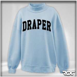 Draper Mockneck Sweatshirt - Light Blue