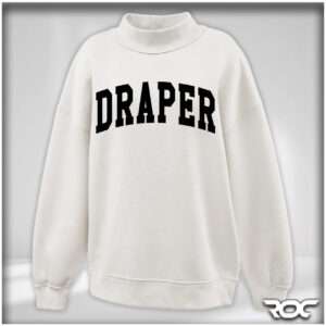 Draper Mockneck Sweatshirt - Cream