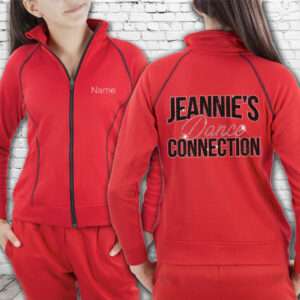 JDC Bling Warm-Up Jacket - Red