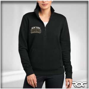 Icons Nike Women's Club Fleece Sleeve Swoosh 1/2-Zip