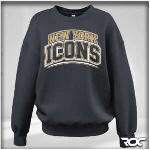 Icons Pennant Oversized Crewneck Sweatshirt